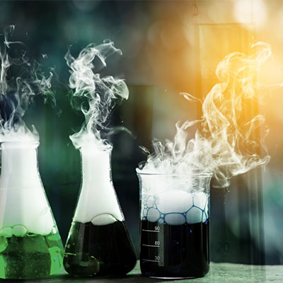 공해물질의 자극